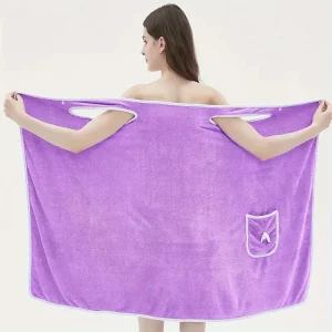 Wearable Bath Towel For Adults
